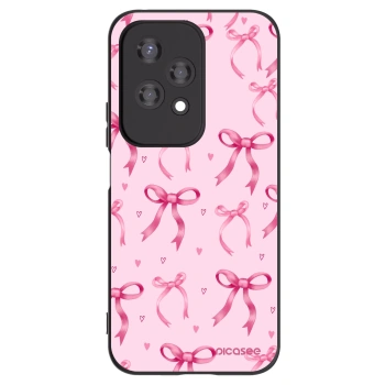 Picasee silikonski črni ovitek za Honor 200 Lite - Bow Aesthetic