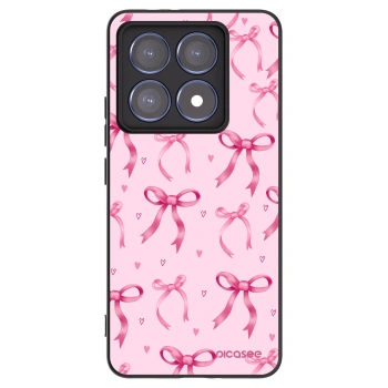 Picasee silikonski črni ovitek za Xiaomi 14T Pro - Bow Aesthetic