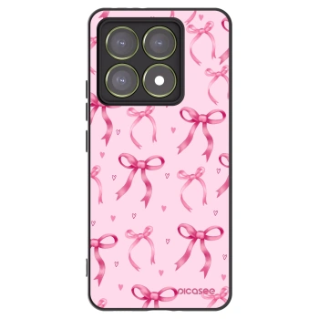 Picasee silikonski črni ovitek za Xiaomi 14T - Bow Aesthetic