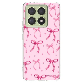 Picasee silikonski prozorni ovitek za Xiaomi 14T - Bow Aesthetic