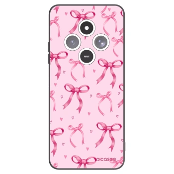 Picasee silikonski črni ovitek za Xiaomi Redmi 14C - Bow Aesthetic