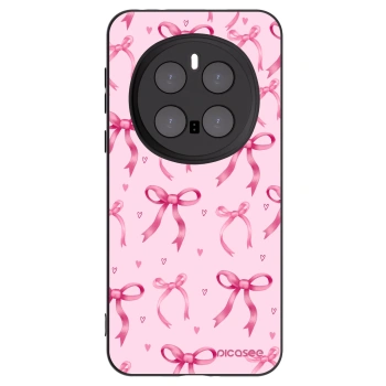 Picasee silikonski črni ovitek za Honor Magic7 Pro 5G - Bow Aesthetic