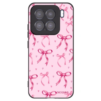 Picasee silikonski črni ovitek za Xiaomi 15 - Bow Aesthetic