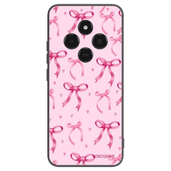 Picasee silikonski črni ovitek za Xiaomi Poco C75 - Bow Aesthetic