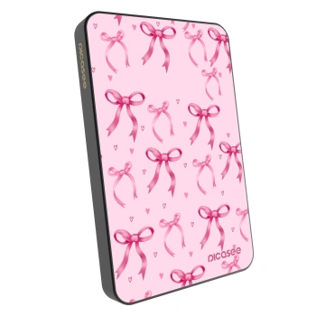 Prenosna baterija z MagSafe 5 000 mAh Siva - Bow Aesthetic