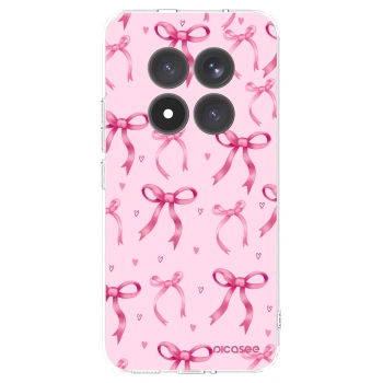 Picasee silikonski prozorni ovitek za Xiaomi Redmi Note 15 Pro+ - Bow Aesthetic