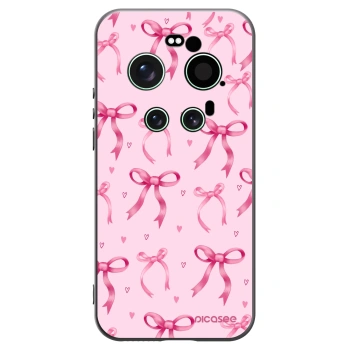 Picasee silikonski črni ovitek za Xiaomi 17 Ultra - Bow Aesthetic