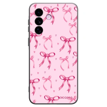 Picasee silikonski črni ovitek za Samsung Galaxy A57 5G - Bow Aesthetic
