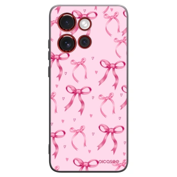 Picasee silikonski črni ovitek za Motorola Edge 60 Neo 5G - Bow Aesthetic