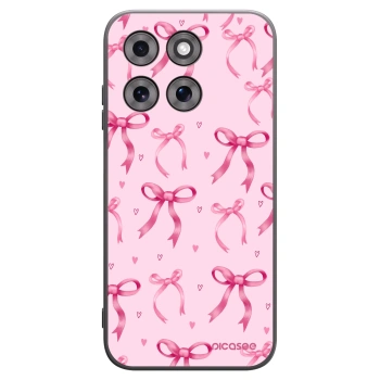 Picasee silikonski črni ovitek za Motorola Moto G77 - Bow Aesthetic