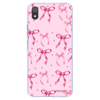 Picasee silikonski prozorni ovitek za Xiaomi Redmi 7A - Bow Aesthetic