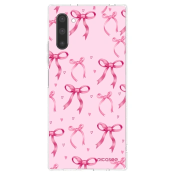 Picasee silikonski prozorni ovitek za Samsung Galaxy Note 10 N970F - Bow Aesthetic