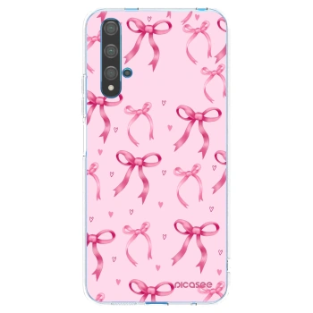 Picasee silikonski prozorni ovitek za Huawei Nova 5T - Bow Aesthetic