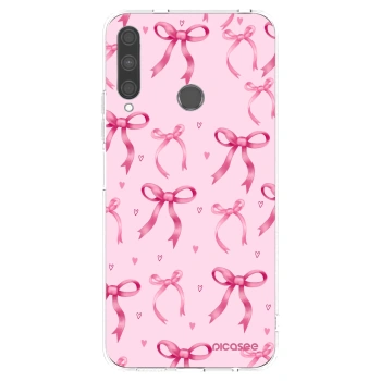 Picasee silikonski prozorni ovitek za Huawei P40 Lite E - Bow Aesthetic