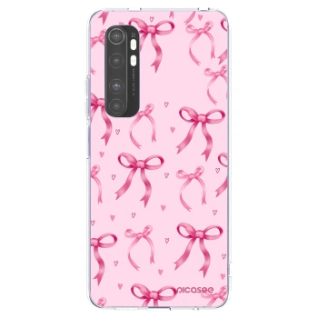 Picasee silikonski prozorni ovitek za Xiaomi Mi Note 10 Lite - Bow Aesthetic