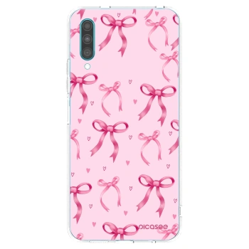 Picasee silikonski prozorni ovitek za Samsung Galaxy A30s A307F - Bow Aesthetic