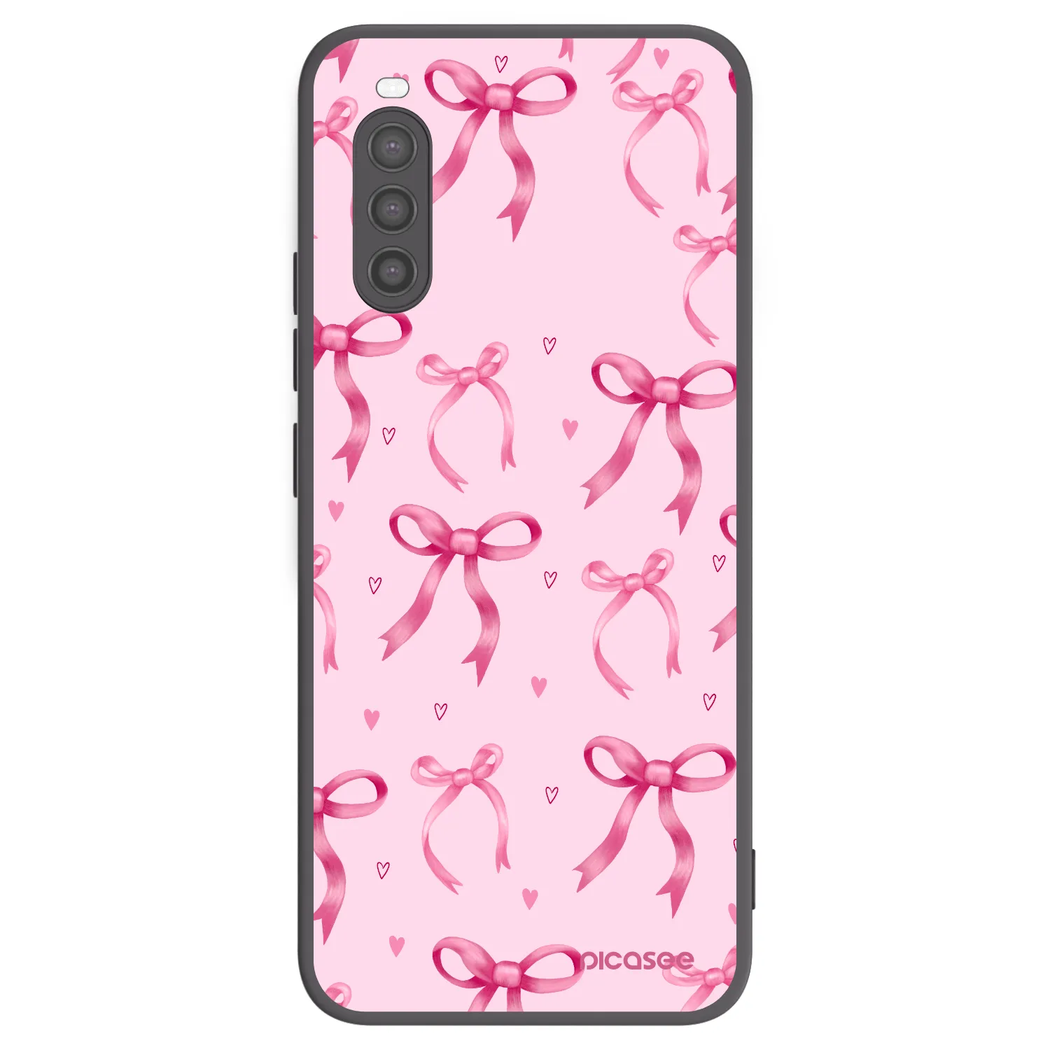 Picasee silikonski črni ovitek za Sony Xperia 10 II - Bow Aesthetic