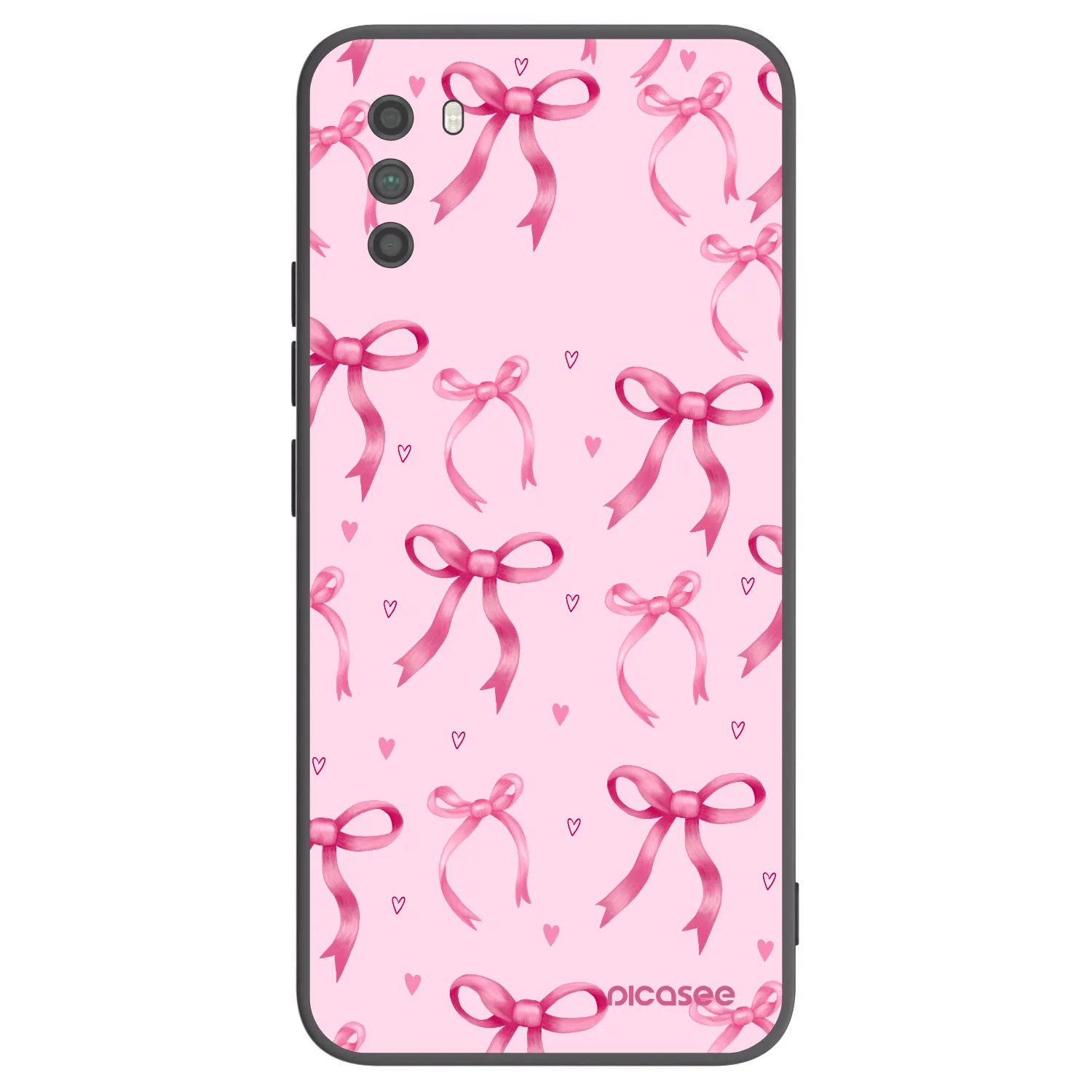 Picasee silikonski črni ovitek za Xiaomi Poco M3 - Bow Aesthetic
