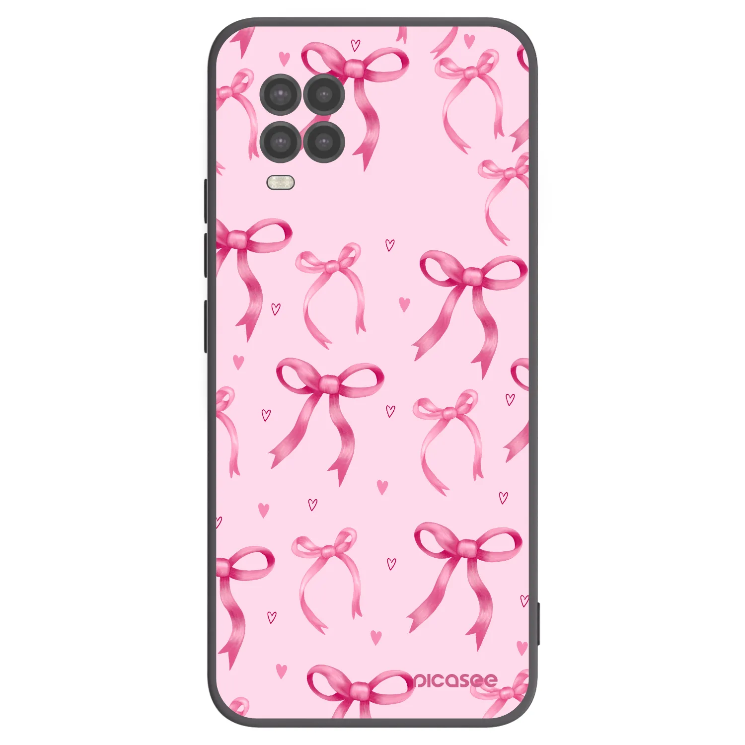 Picasee silikonski črni ovitek za Xiaomi Mi 10 Lite - Bow Aesthetic