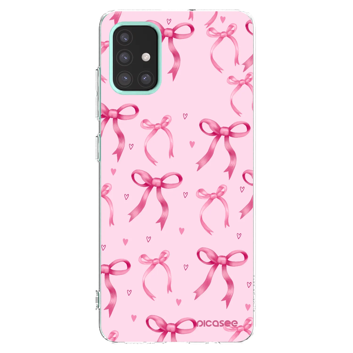 Picasee silikonski prozorni ovitek za Samsung Galaxy M31s - Bow Aesthetic