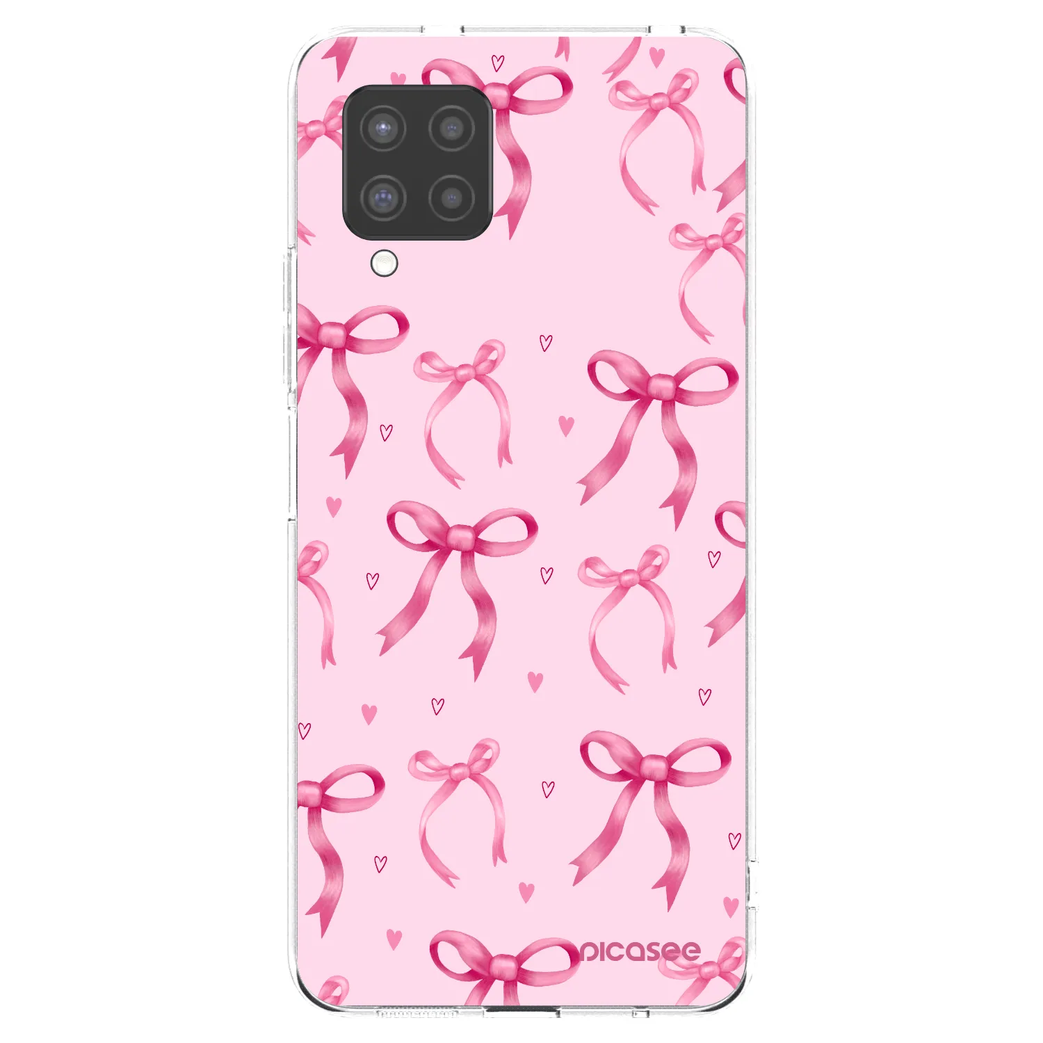 Picasee silikonski prozorni ovitek za Samsung Galaxy A42 A426B - Bow Aesthetic