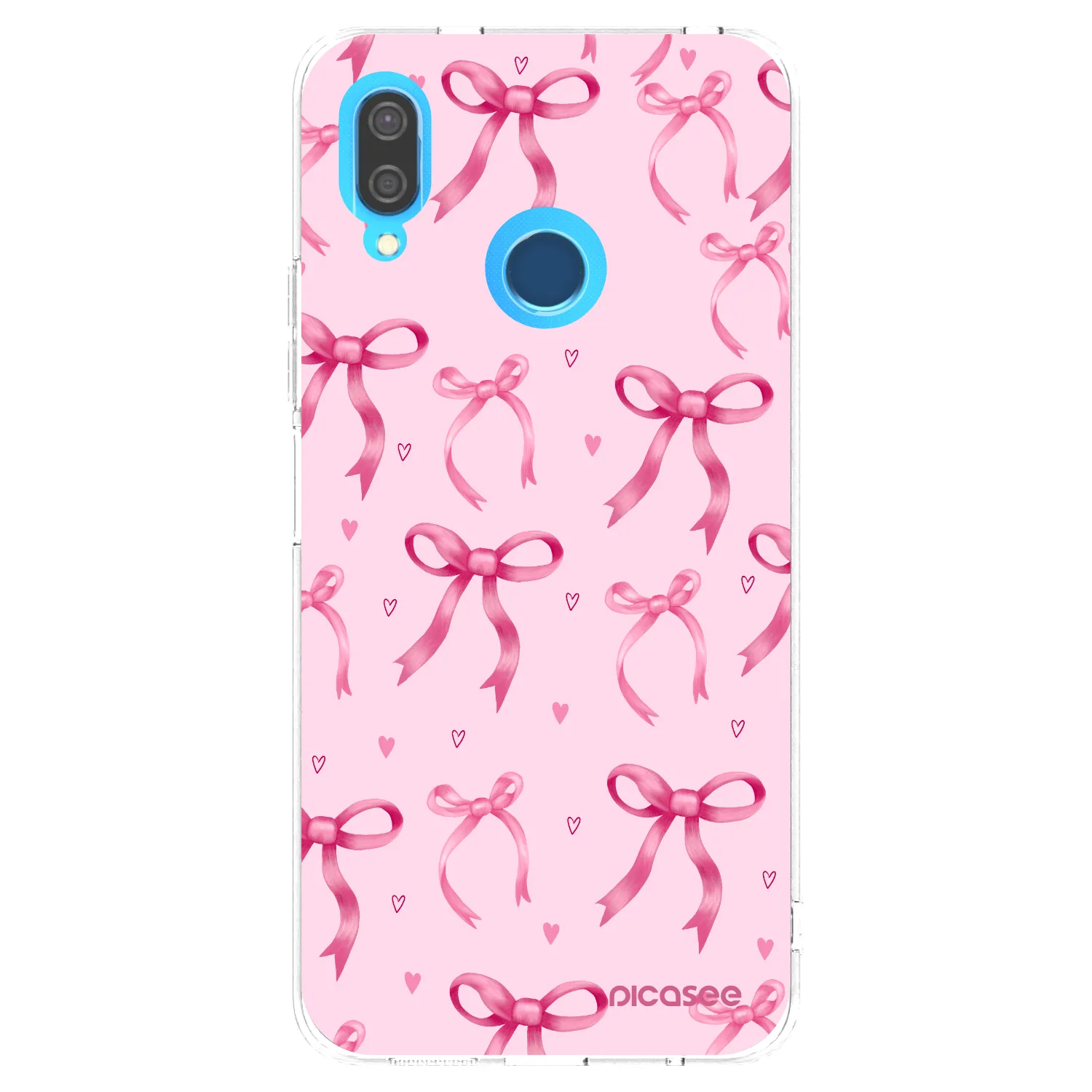 Picasee silikonski prozorni ovitek za Huawei P20 Lite - Bow Aesthetic