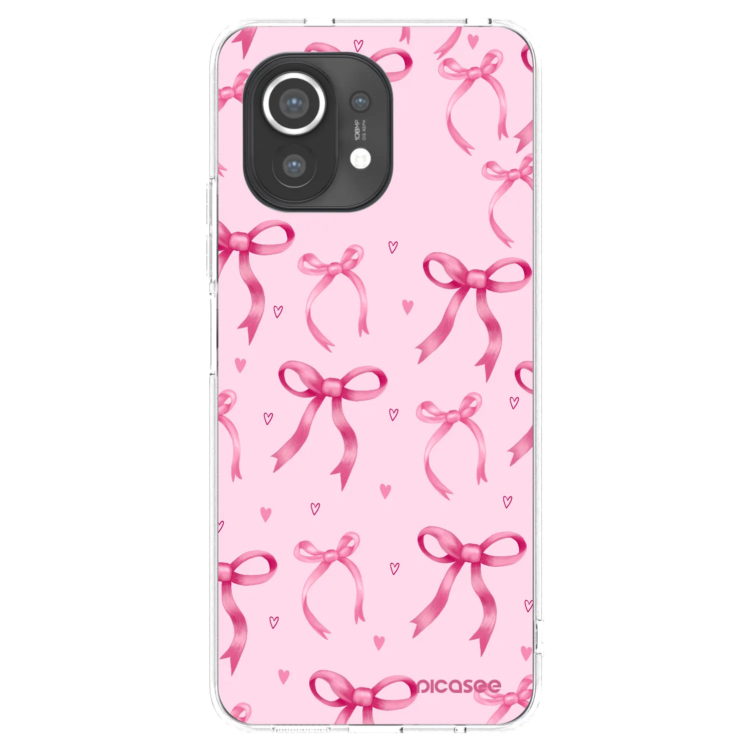 Picasee silikonski prozorni ovitek za Xiaomi Mi 11 - Bow Aesthetic