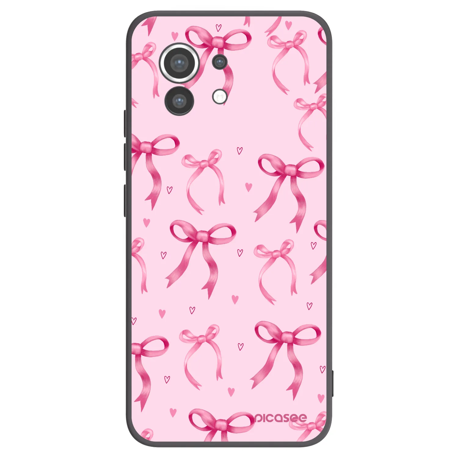 Picasee silikonski črni ovitek za Xiaomi Mi 11 - Bow Aesthetic