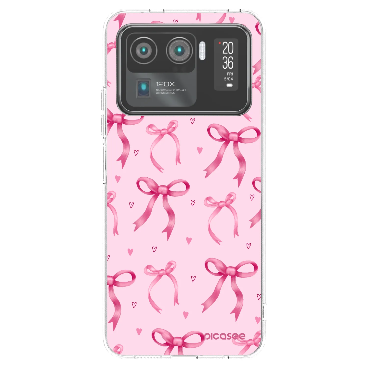Picasee silikonski prozorni ovitek za Xiaomi Mi 11 Ultra - Bow Aesthetic