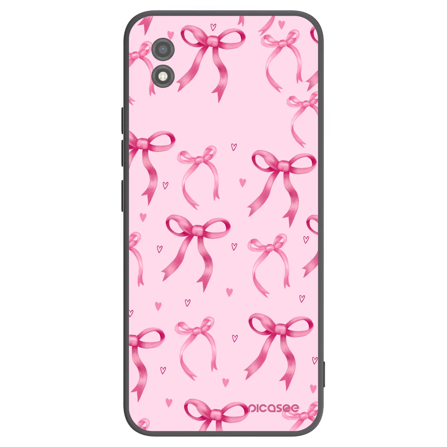 Picasee silikonski črni ovitek za Realme C11 (2021) - Bow Aesthetic