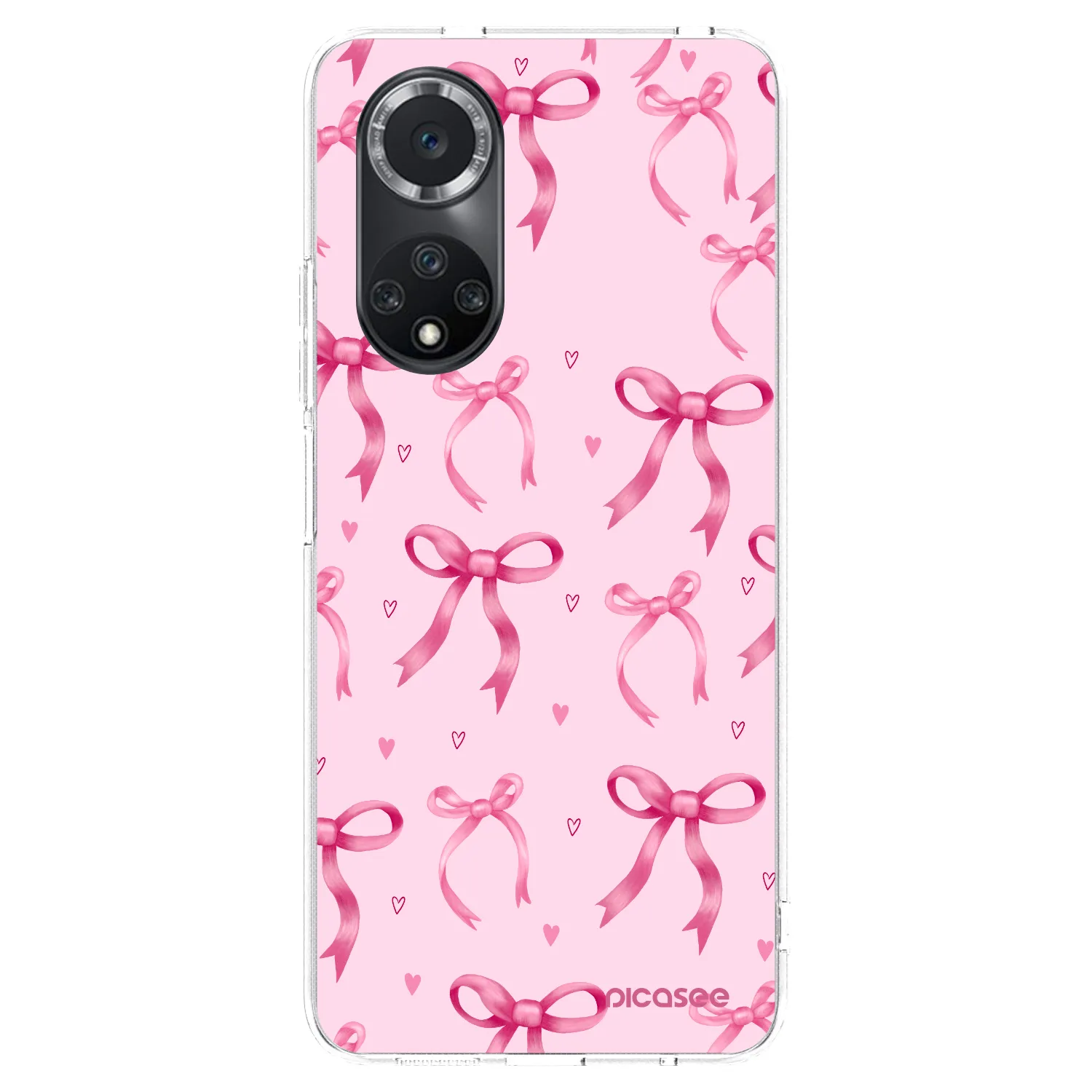 Picasee silikonski prozorni ovitek za Huawei Nova 9 SE - Bow Aesthetic