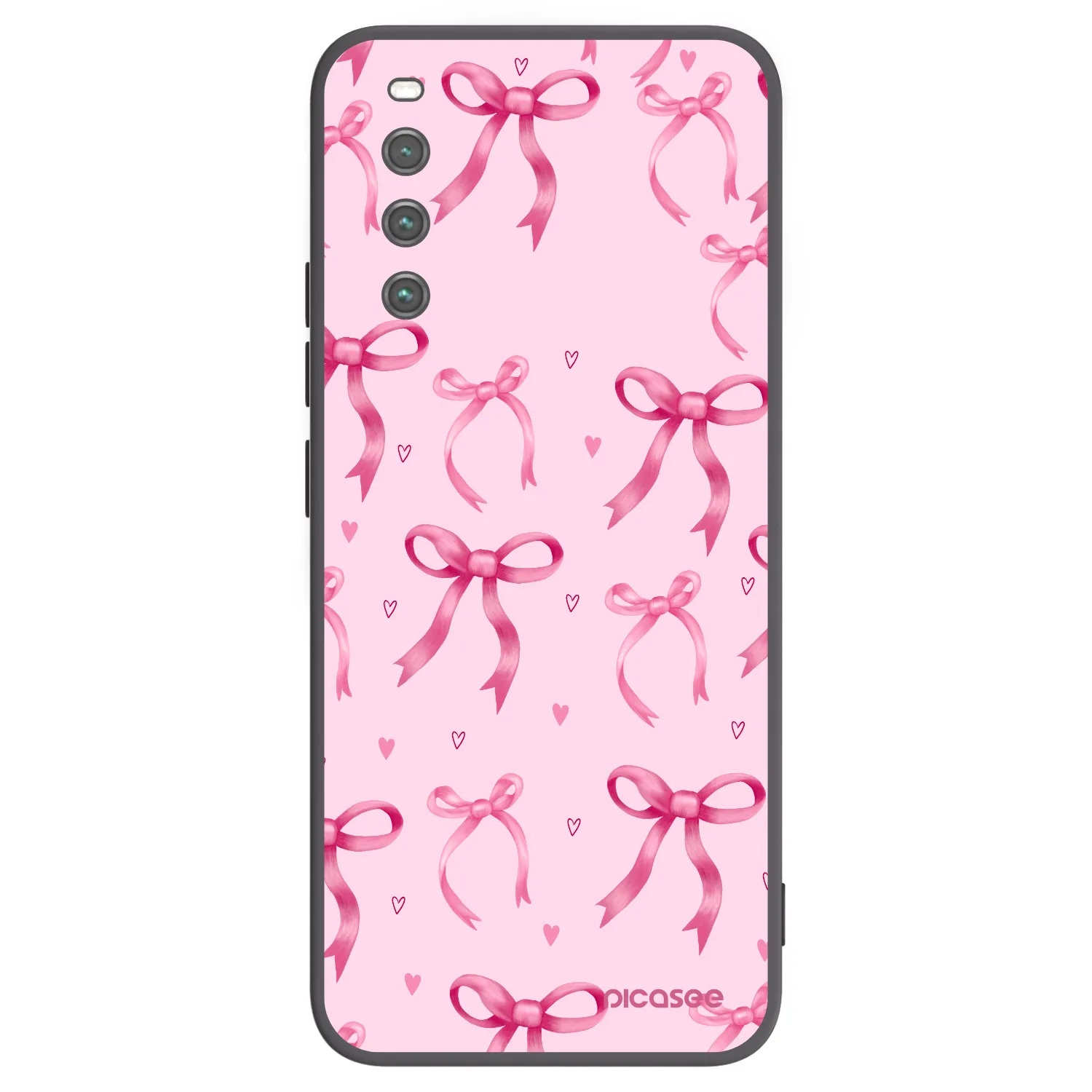 Picasee silikonski črni ovitek za Sony Xperia 10 IV 5G - Bow Aesthetic