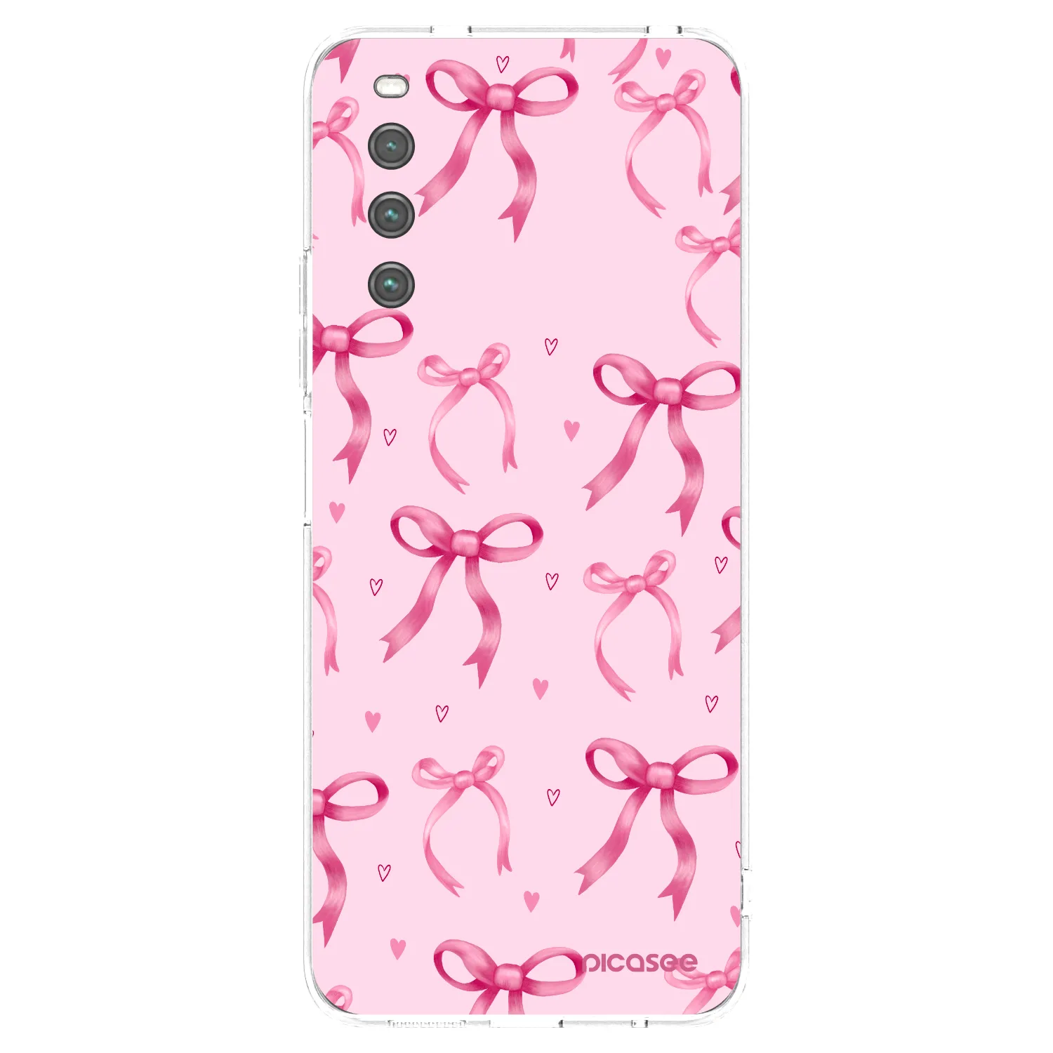 Picasee silikonski prozorni ovitek za Sony Xperia 10 IV 5G - Bow Aesthetic