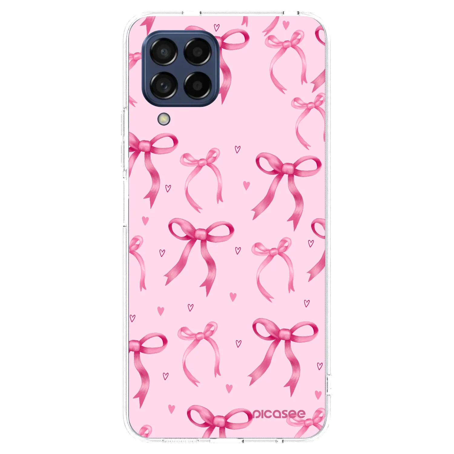 Picasee silikonski prozorni ovitek za Samsung Galaxy M53 5G - Bow Aesthetic