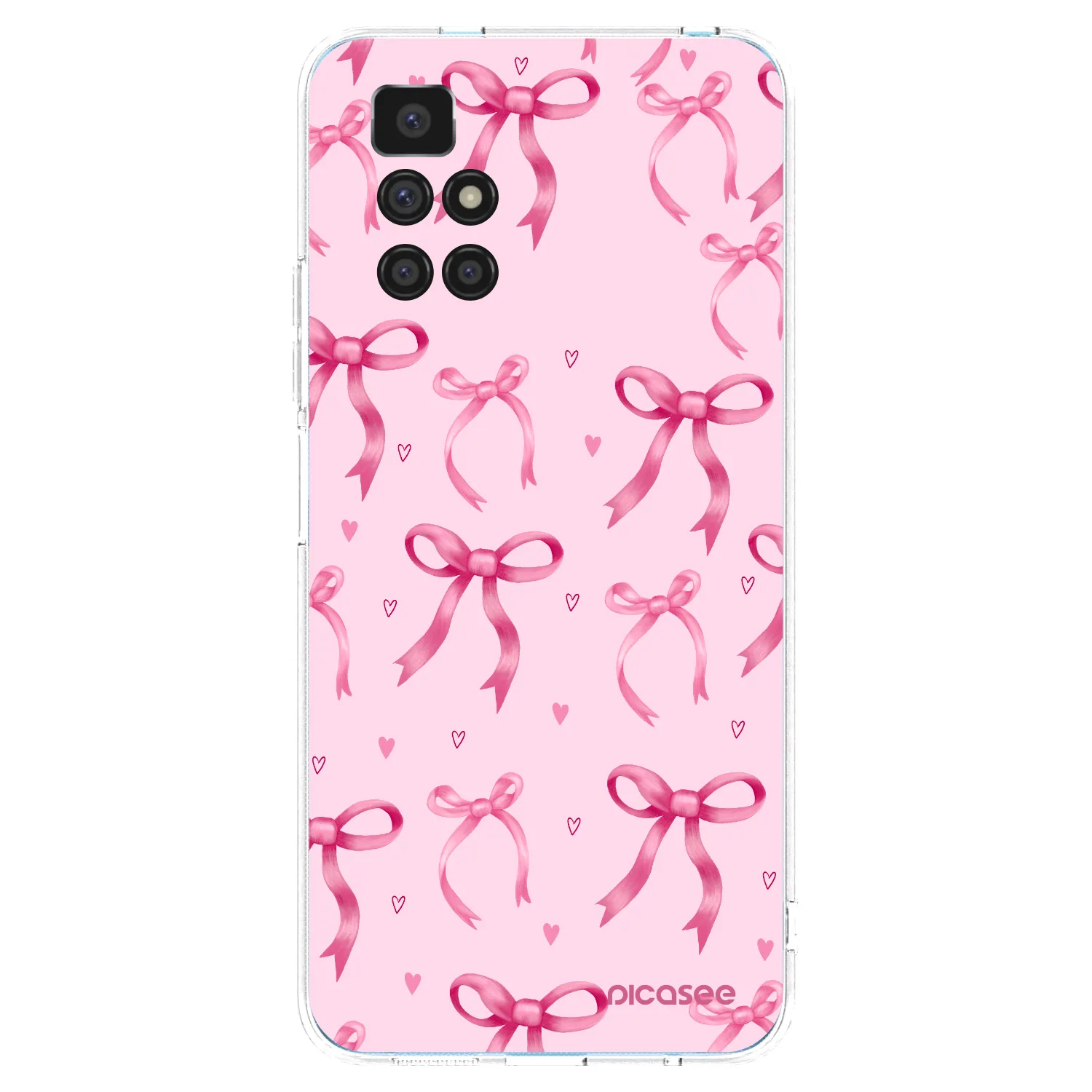 Picasee silikonski prozorni ovitek za Xiaomi Redmi 10 (2022) - Bow Aesthetic