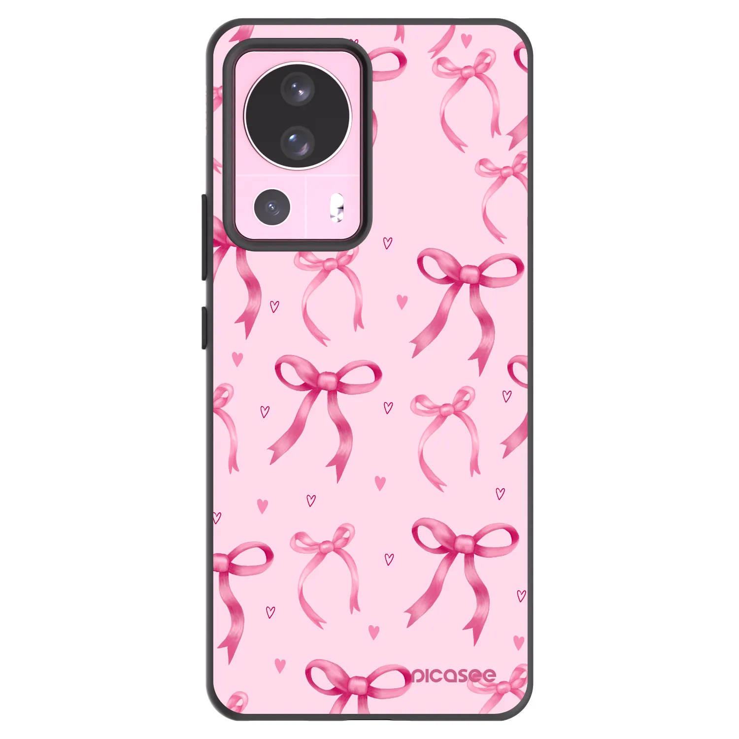 Picasee silikonski črni ovitek za Xiaomi 13 Lite - Bow Aesthetic