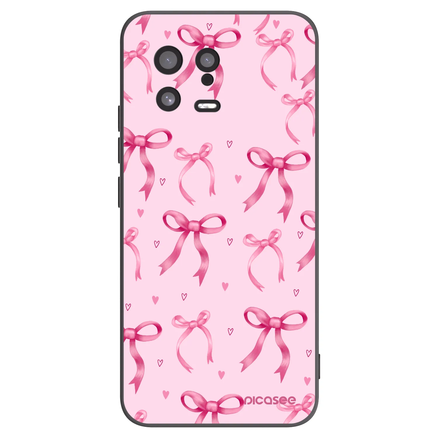 Picasee silikonski črni ovitek za Xiaomi 13 - Bow Aesthetic