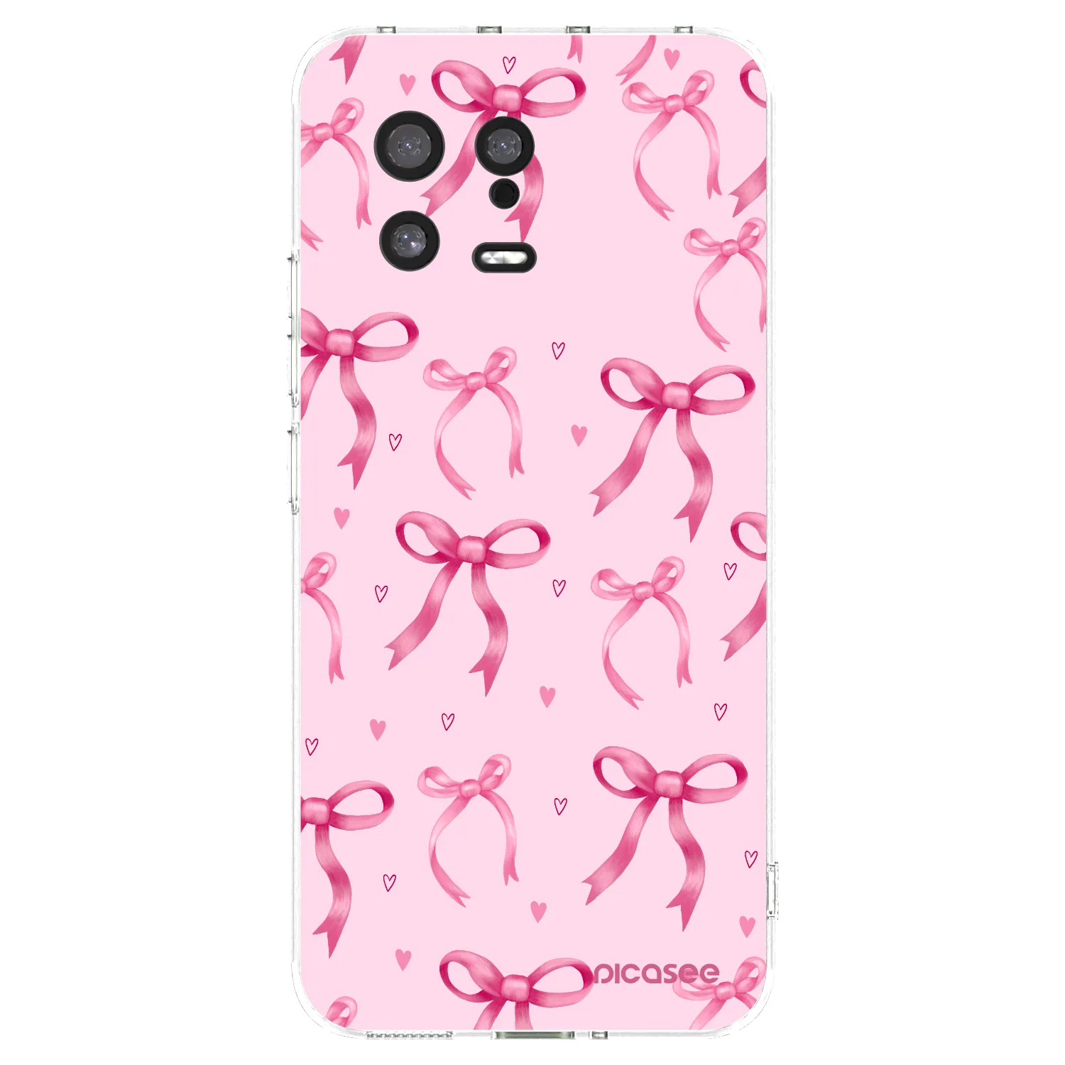 Picasee silikonski prozorni ovitek za Xiaomi 13 - Bow Aesthetic