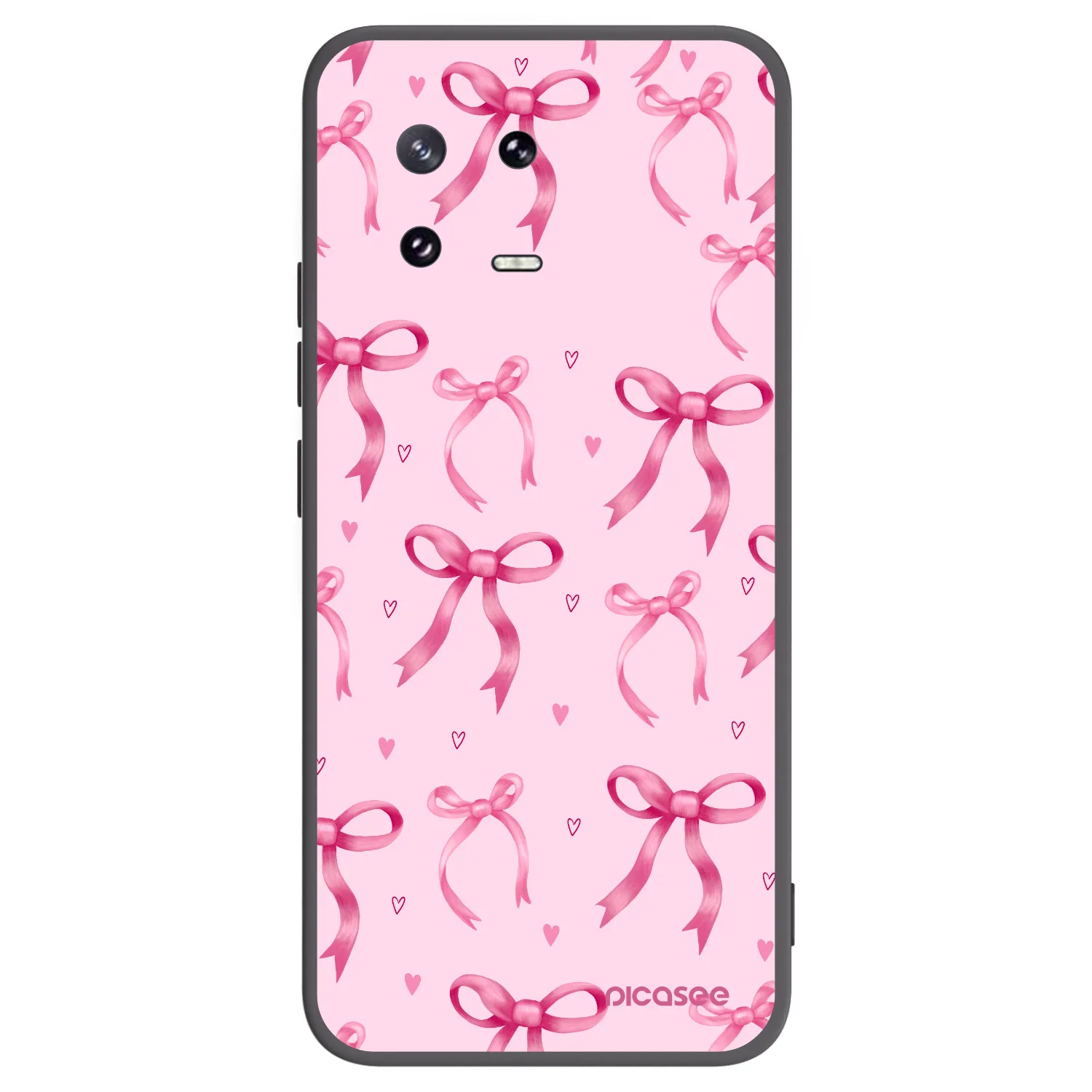 Picasee silikonski črni ovitek za Xiaomi 13 Pro - Bow Aesthetic