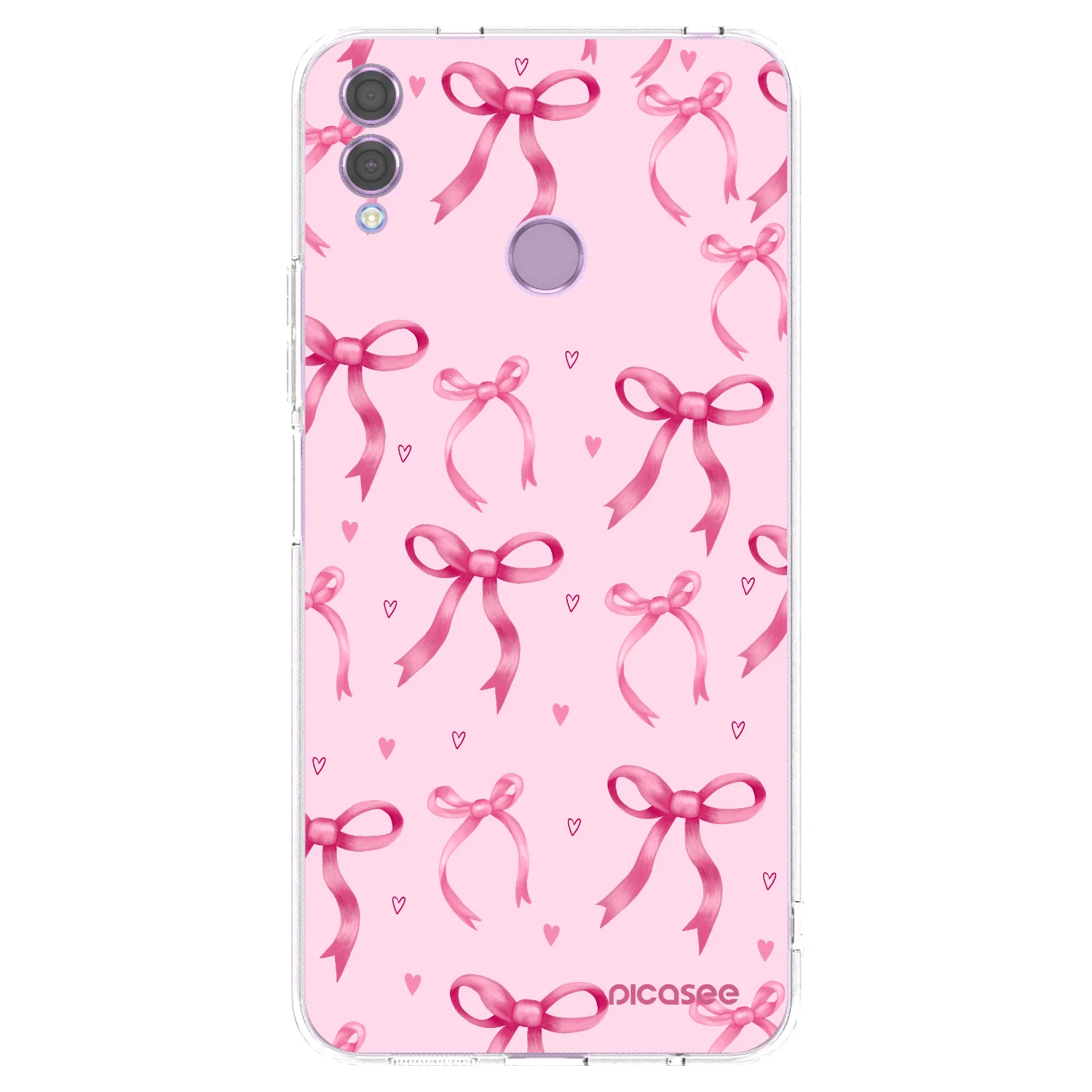Picasee silikonski prozorni ovitek za Honor 8X - Bow Aesthetic