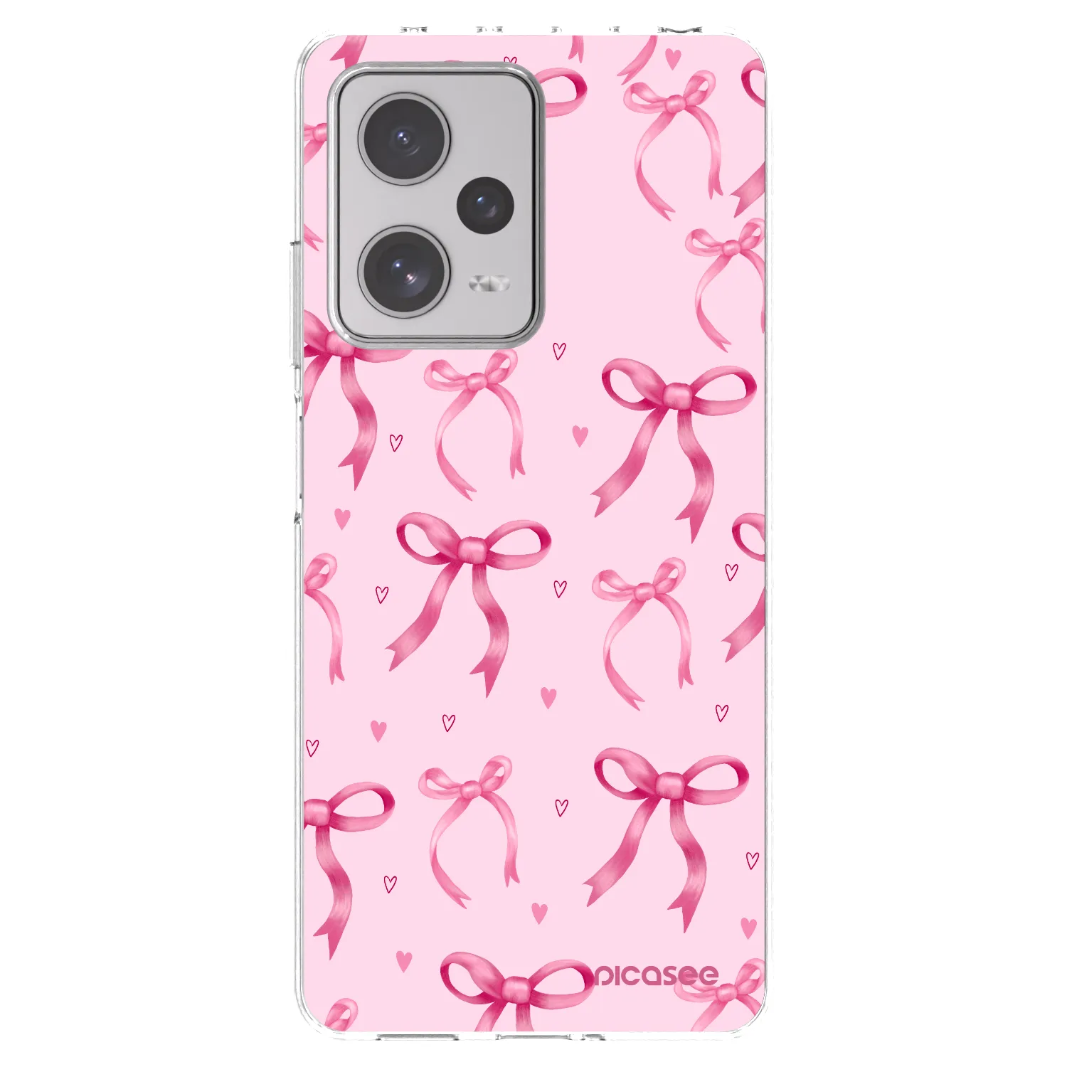 Picasee silikonski prozorni ovitek za Xiaomi Redmi Note 12 Pro+ 5G - Bow Aesthetic