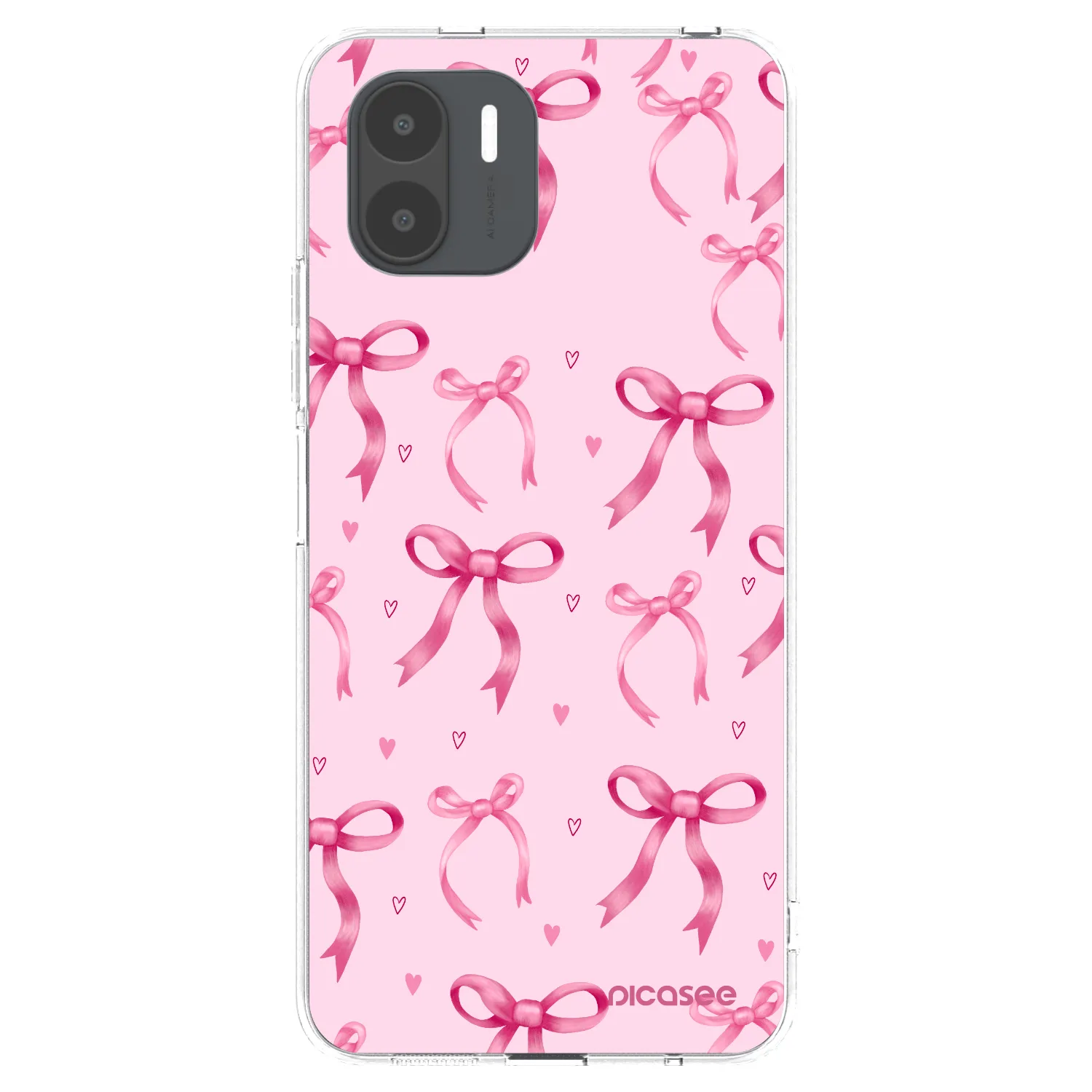 Picasee silikonski prozorni ovitek za Xiaomi Redmi A2 - Bow Aesthetic
