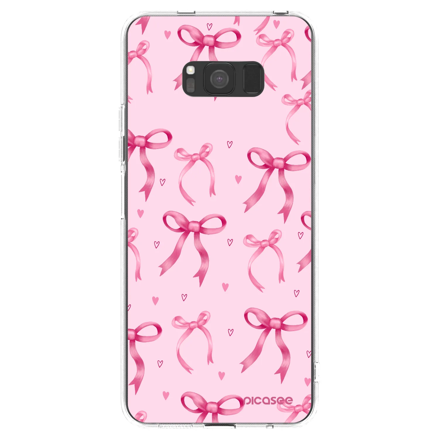 Picasee silikonski prozorni ovitek za Samsung Galaxy A73 5G - Bow Aesthetic