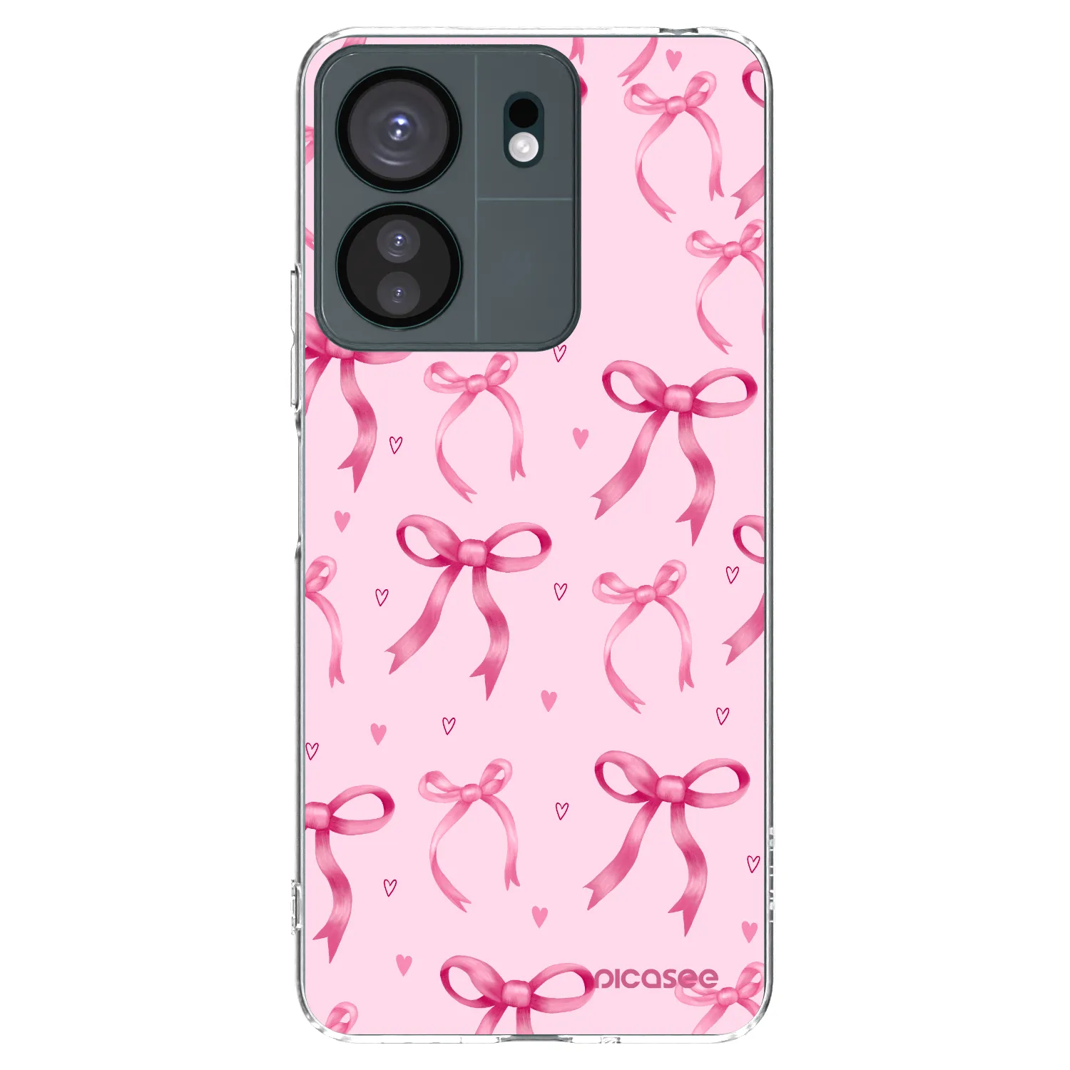 Picasee silikonski prozorni ovitek za Xiaomi Redmi 13C 4G - Bow Aesthetic