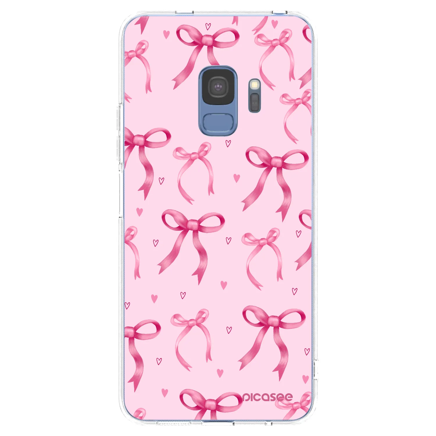Picasee silikonski prozorni ovitek za Samsung Galaxy S9 G960F - Bow Aesthetic