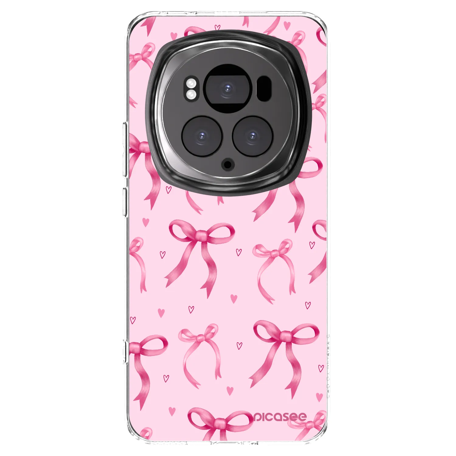 Picasee silikonski prozorni ovitek za Honor Magic6 Pro - Bow Aesthetic