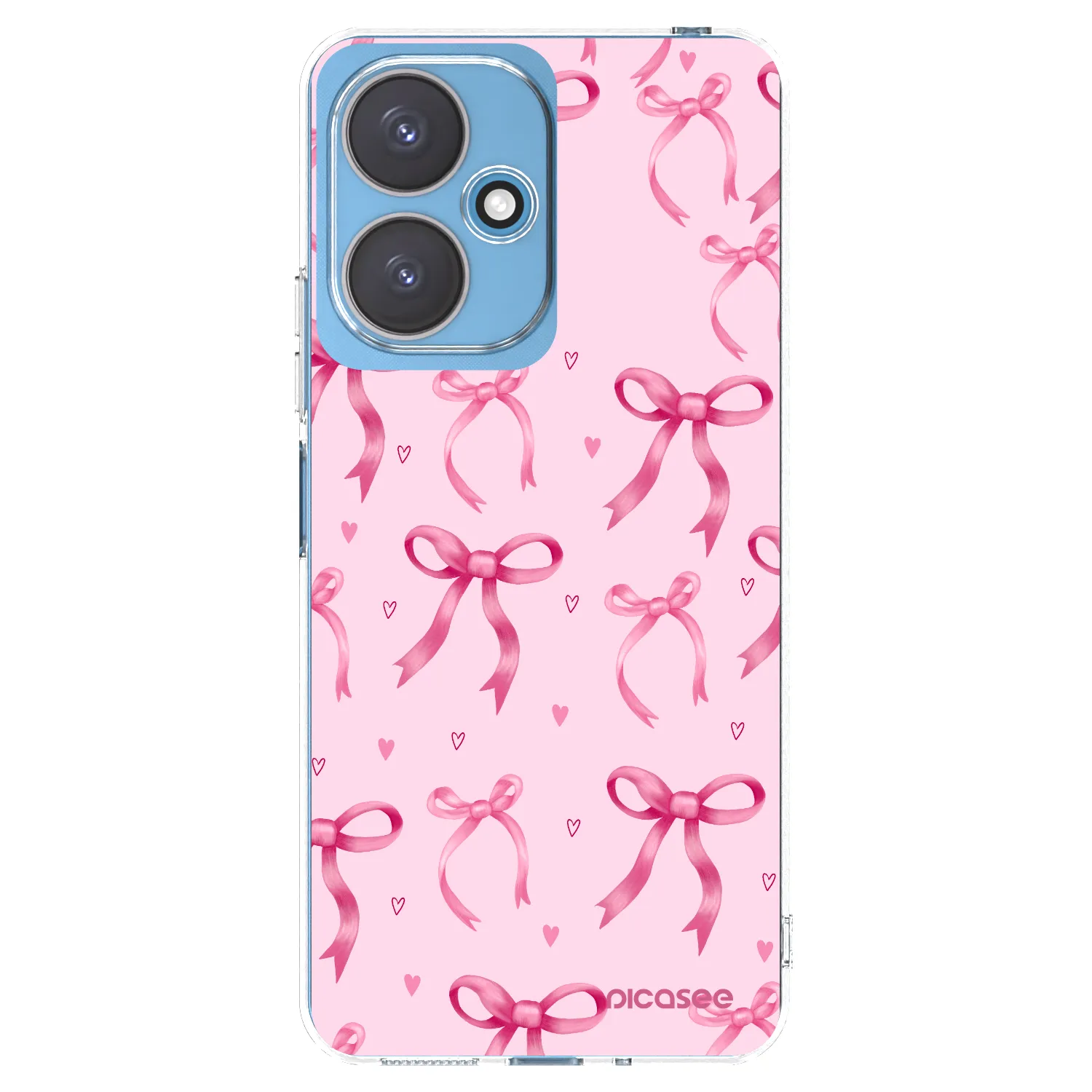 Picasee silikonski prozorni ovitek za Xiaomi Redmi 13C 5G - Bow Aesthetic