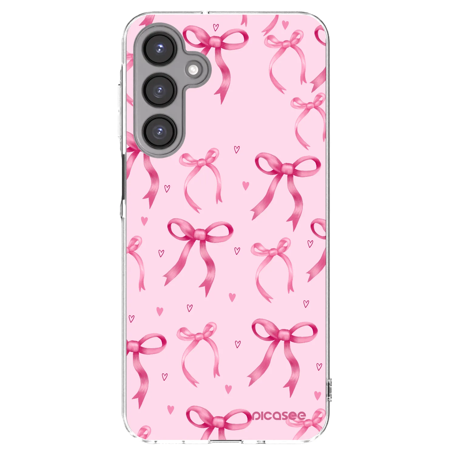 Picasee silikonski prozorni ovitek za Samsung Galaxy A16 5G - Bow Aesthetic