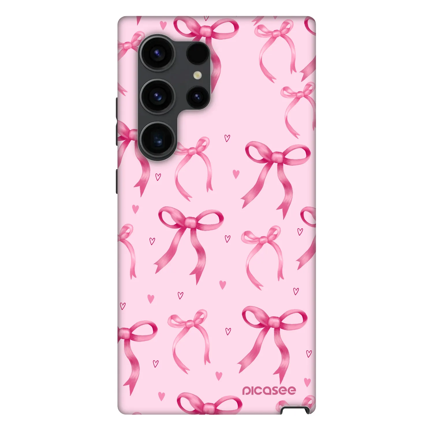 Picasee Fashion Case PowerShare pro Samsung Galaxy S24 Ultra S928B 5G - Bow Aesthetic