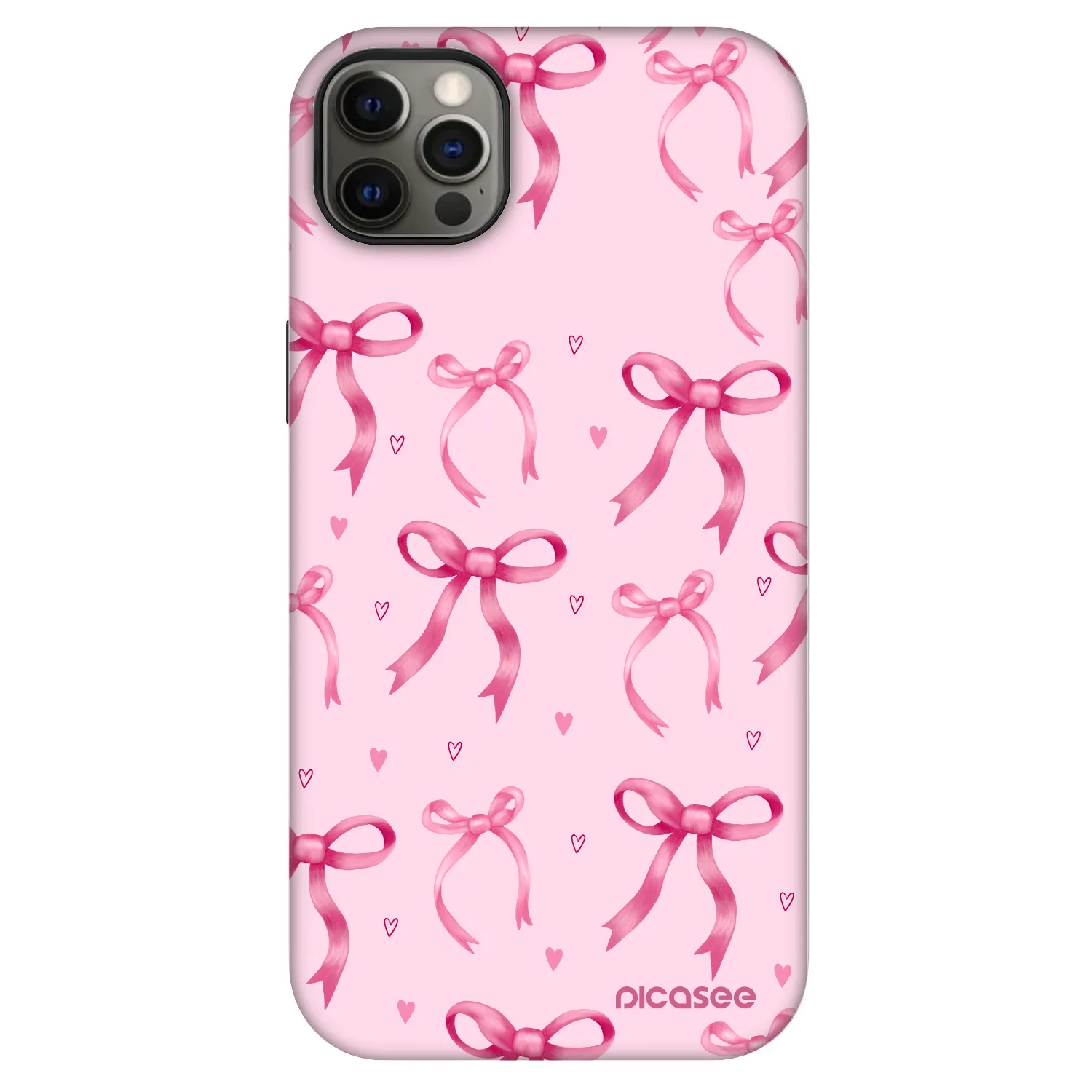 Picasee Fashion Case MagSafe za Apple iPhone 12 Pro Max - Bow Aesthetic